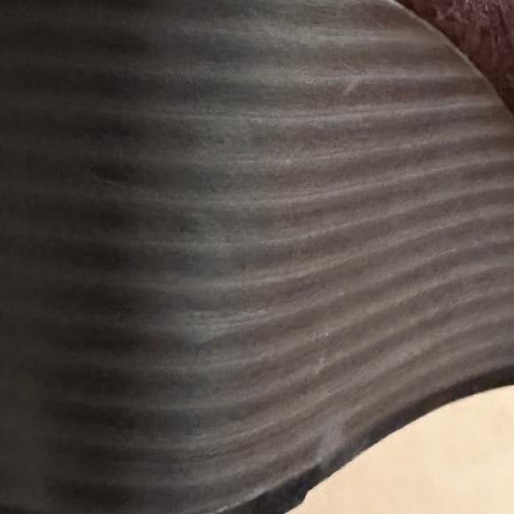 Clarks Crystal Quartz Women's Brown Suede Wedge Ankle Boots 8.5 Winter Casual - Picture 11 of 12